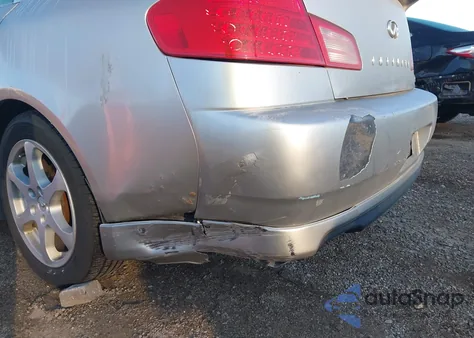 2004 Infiniti G35X from USA, damaged, VIN JNKCV51F34M717021